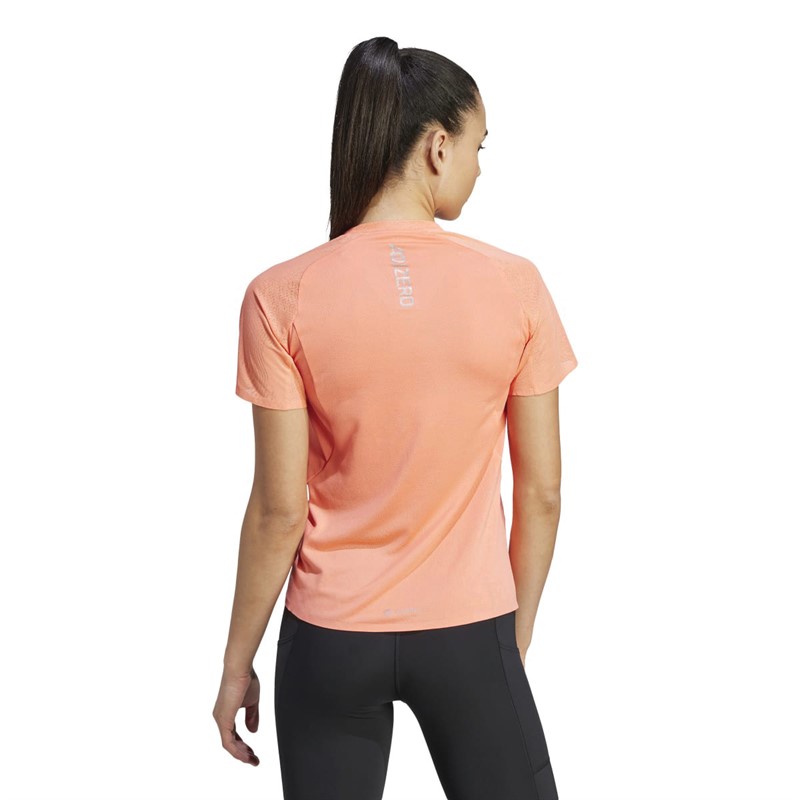 adidas Womens Adizero Aeroready Top Coral Fusion