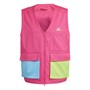 adidas Mens Kidcore Utility Vest Shock Pink