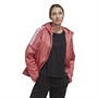 adidas Womens Essentials Insulated Hooded Jacket Wonder Red