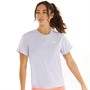adidas Womens Own The Run Aeroready Top Silver Dawn