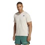 adidas Mens Sports Club Graphic T-Shirt Linen