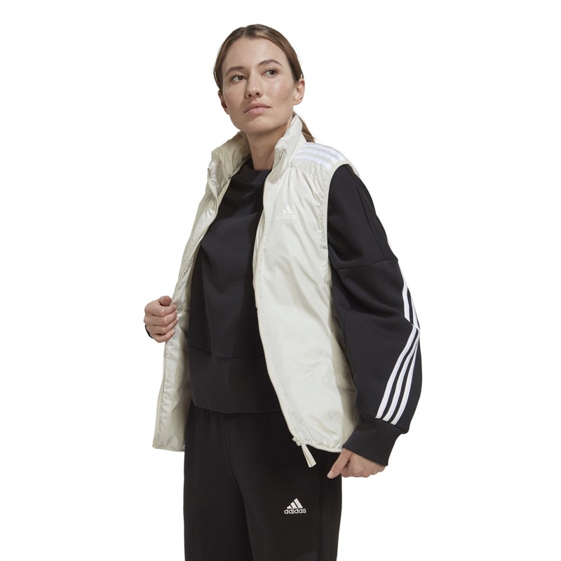 adidas Womens Essentials Insulated Vest Aluminium