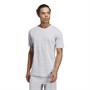 adidas Mens Yoga Training T-Shirt Light Solar Grey