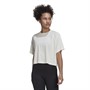 adidas Womens Aeroready Wrap Back Top Off White