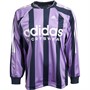 adidas Womens Jacquard Long Sleeve Jersey Violet Fusion/Legend Ink/White