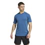 adidas Mens Designed For Training Aeroready Hiit Colour-Shift Training T-Shirt Lucky Blue/Pulse Mint