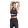 adidas Womens Tailored Hiit Heat.Rdy Cropped Tank Top Black
