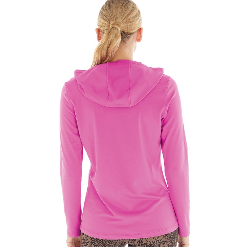 adidas Womens Performance Golf Hoodie Lucid Fuchsia