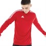 adidas Mens Tiro 21 1/4 Zip Training Top Team Power Red