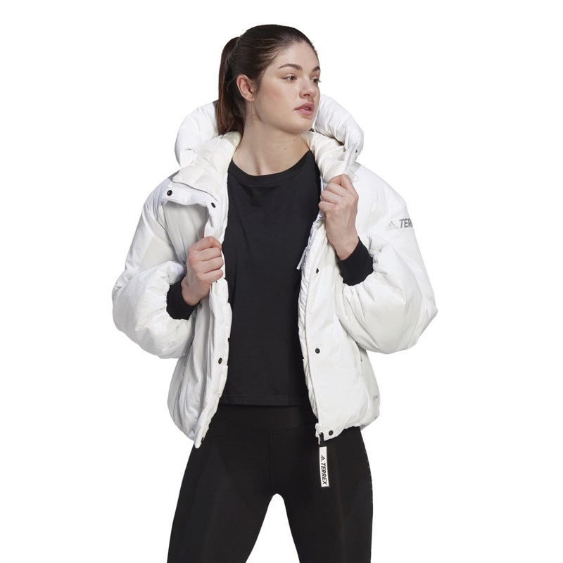 Buy adidas Womens Terrex Myshelter Cold.Rdy Padded Down Jacket White