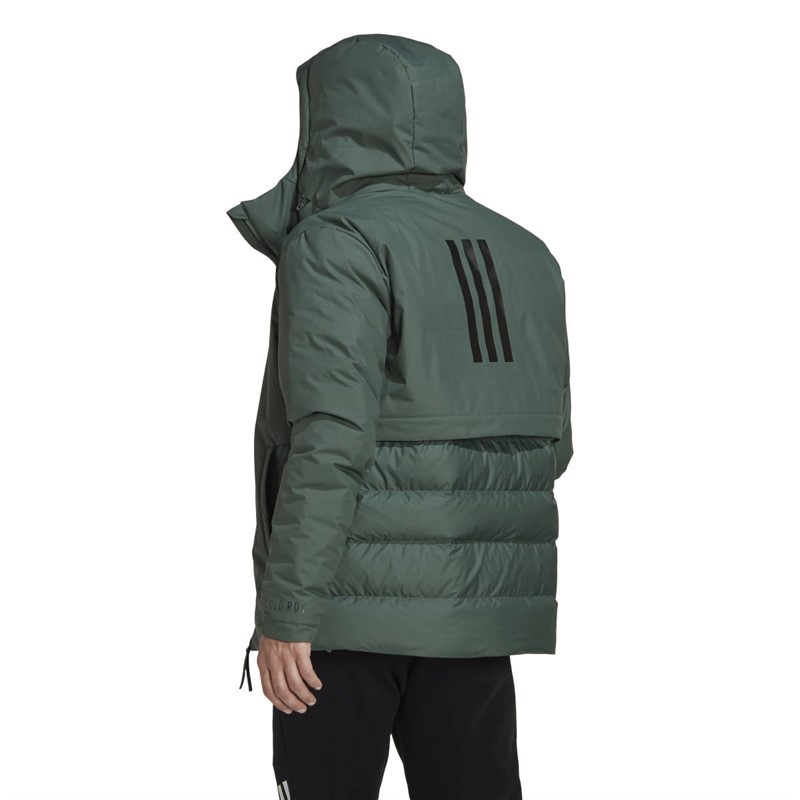 adidas Mens Traveer Cold.Rdy Insulated Jacket Green Oxide