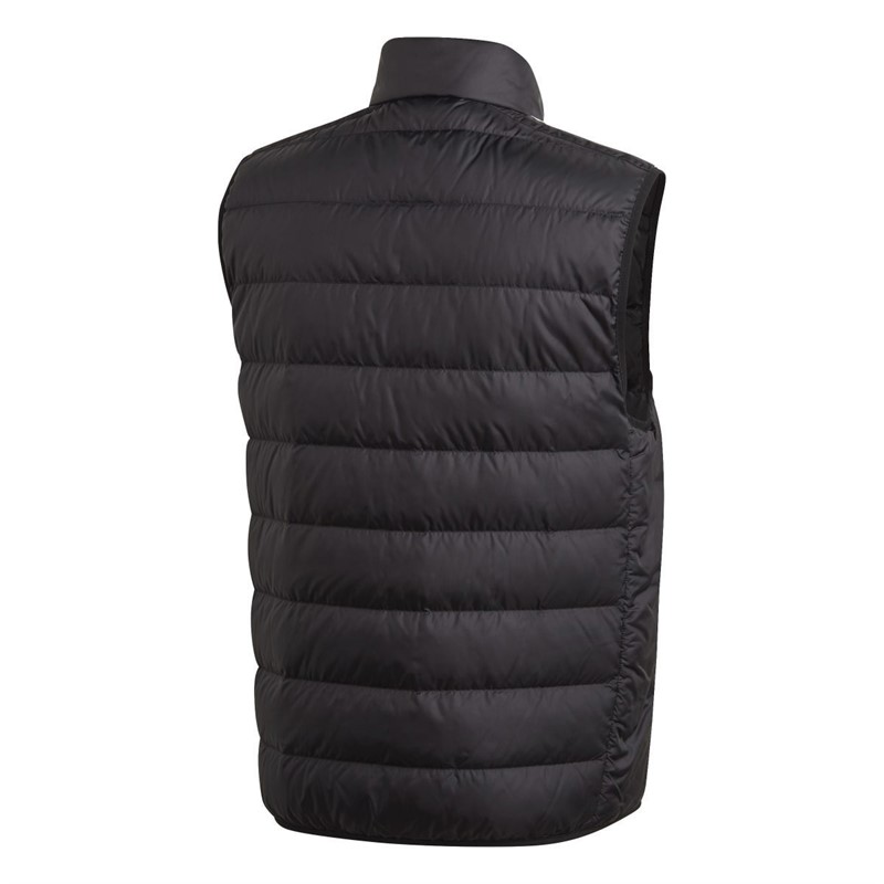adidas Mens Essentials Light Down Insulated Vest Black