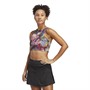 adidas Damen Melbourne Aeroready Graphic Tennis Performance Sporttops Mehrfarbig