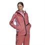 adidas Womens Terrex Utilitas Rain.Rdy 2.5 Layer Waterproof Jacket Wonder Red/Blink Lilac