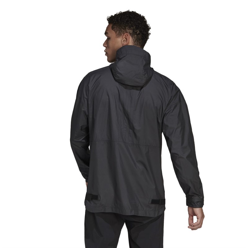 Adidas packable 2024 anorak jacket