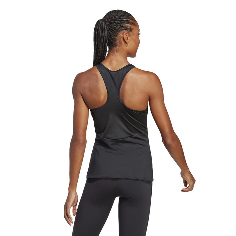 adidas Womens Hiit Aeroready Tank Top Black