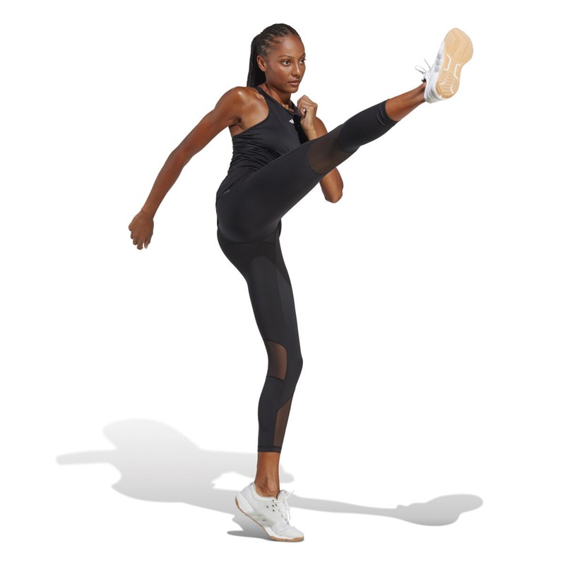 adidas Womens Hiit Aeroready Tank Top Black