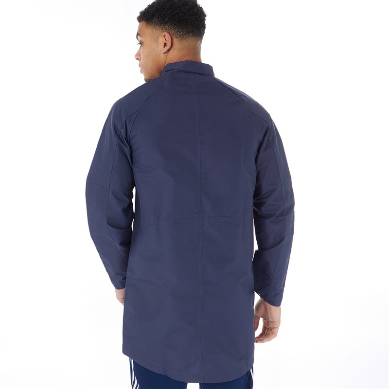 adidas Mens Tiro Parka Jacket Shadow Navy