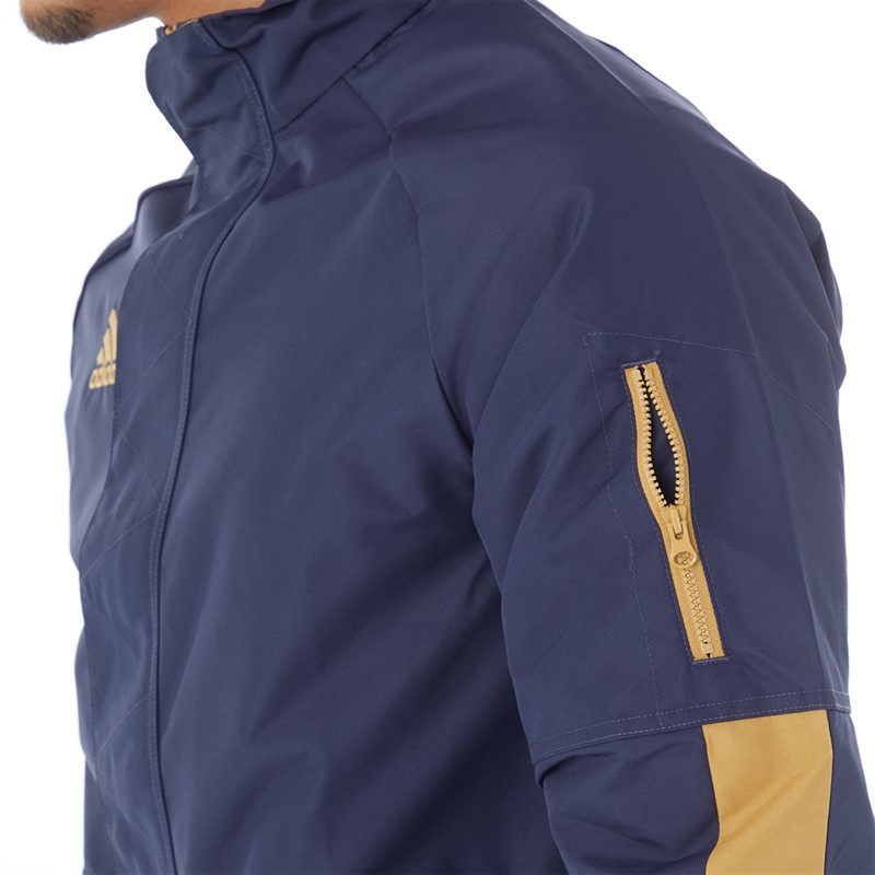 adidas Mens Tiro Parka Jacket Shadow Navy