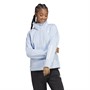 adidas Womens Basic 3-Stripes Rain.Rdy Jacket Blue Dawn