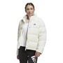 adidas Womens Helionic Relaxed Padded Down Jacket White