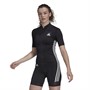 adidas Womens The Rich Mnisi Aeroready Cycling Jersey Black/White
