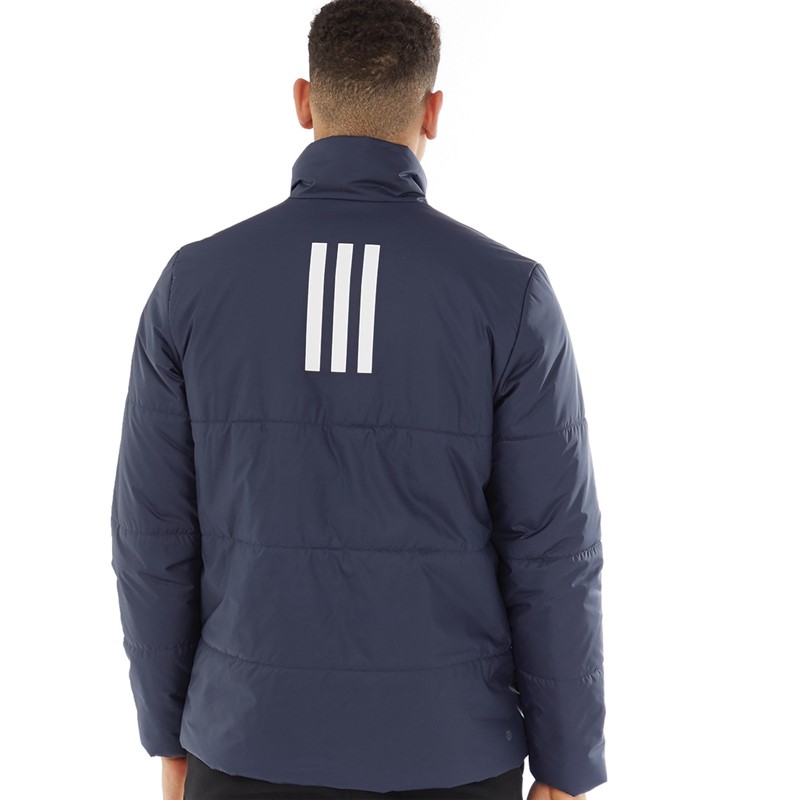 Adidas originals navy shop 3 stripe nmd jacket