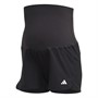 adidas Womens Train Essentials Aeroready Woven Shorts (Maternity) Black/White