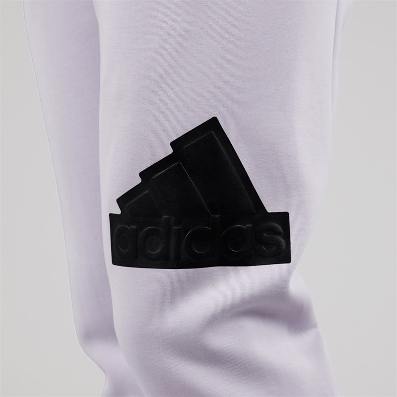 adidas Mens Future Icons Badge Of Sport Joggers Silver Dawn