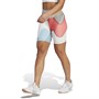 adidas Womens X Marimekko Optime Aeroready Tight Shorts Ice Blue/Cloud White