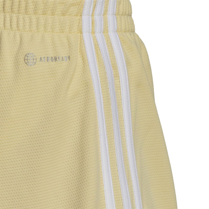 adidas Womens Marathon 20 Aeroready Cooler Shorts Almost Yellow