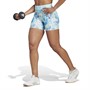 adidas Womens Lift Your Mind Techfit Aeroready Tight Shorts Bliss Blue