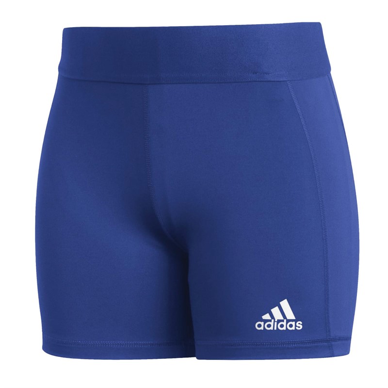 Buy adidas Womens Techfit Volleyball Shorts Royal Blue/White