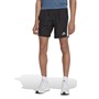 adidas Mens Own The Run Aeroready Running Shorts Black/White/Reflective Silver