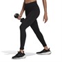 adidas Womens Optime Aeroready Period Proof 7/8 Tight Leggings Black/Black