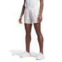adidas Womens Run Fast 2 In 1 Graphic Shorts White/Aluminum