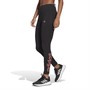 adidas Womens Essentials High Waisted Logo Leggings Black/Wonder Red