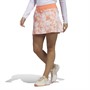 adidas Womens Floral Aeroready 15 Inch Golf Skirt Coral Fusion