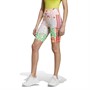 adidas Womens Farm Rio Aeroready Graphic Shorts Pearl Citrine/Semi Solar Red
