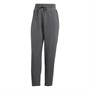 adidas Womens Train Essentials Aeroready Sweat Pants Dark Grey Heather/White