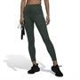 adidas Womens Yoga Essentials Aeroready High Waisted Tight Leggings Green Oxide