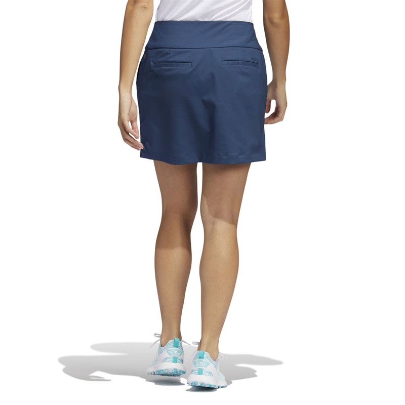 adidas Womens Ultimate365 Aeroready Solid Golf Skirt Crew Navy