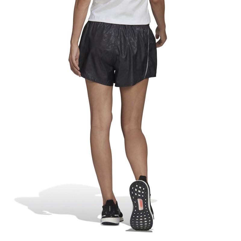 adidas Womens X Karlie Kloss Graphic Shorts Black