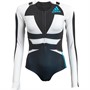 adidas Dame Leotard Hvid/Sort