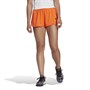 adidas Dames Club Aeroready Sportperformance shorts Oranje