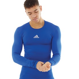 Adidas long outlet sleeve baseball shirt