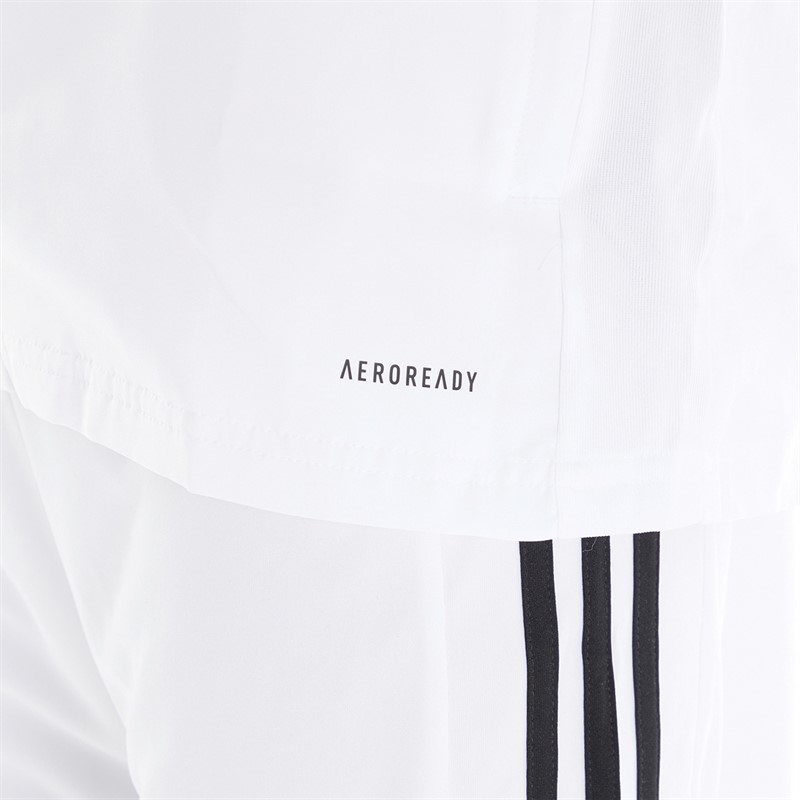 adidas Mens Tiro 21 Windbreaker Jacket White/Black
