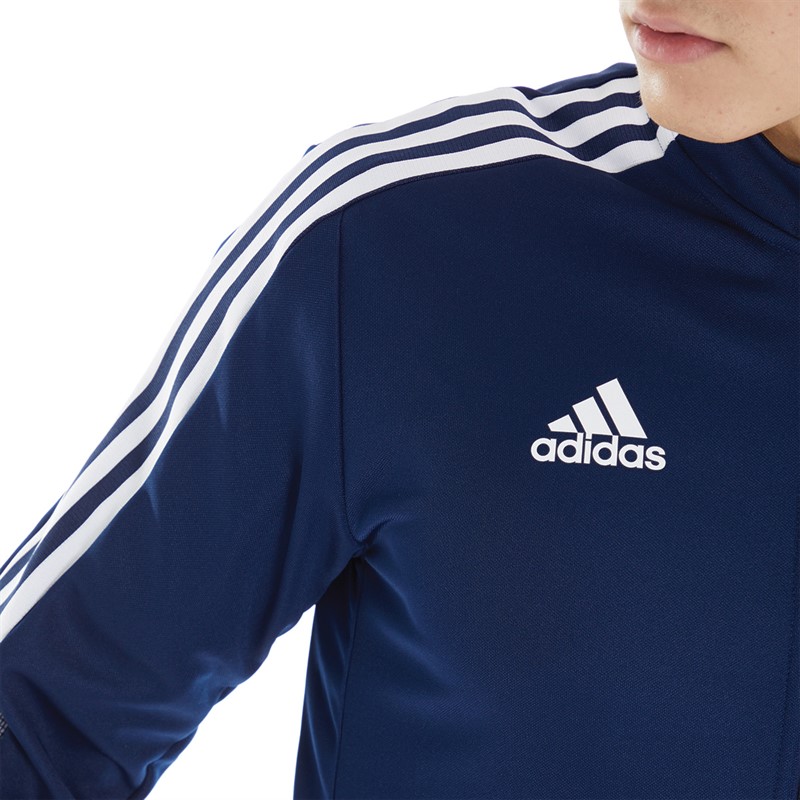 Buy adidas Mens Tiro 21 Tracksuit Top Navy Blue