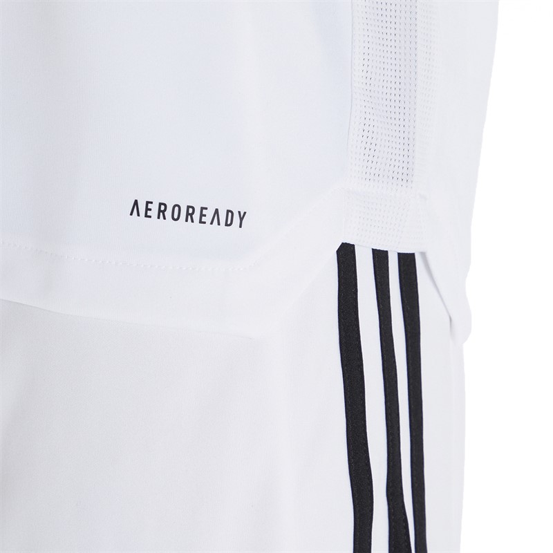 adidas Mens Tiro 21 Training Jersey White/Black