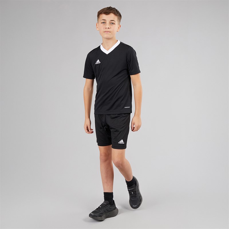 adidas Kids Entrada 22 Shorts Black/White